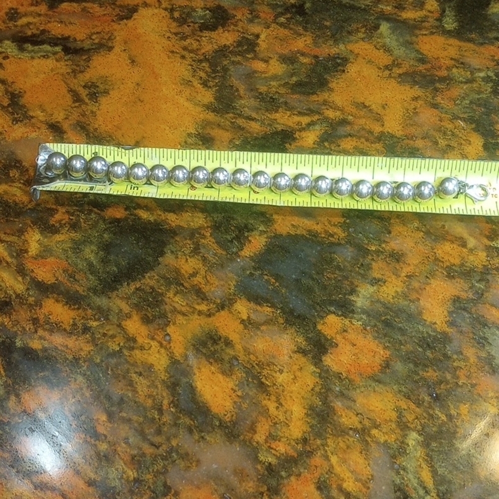 Silpada Classic Sterling Silver Ball Bracelet - Picture 4 of 5
